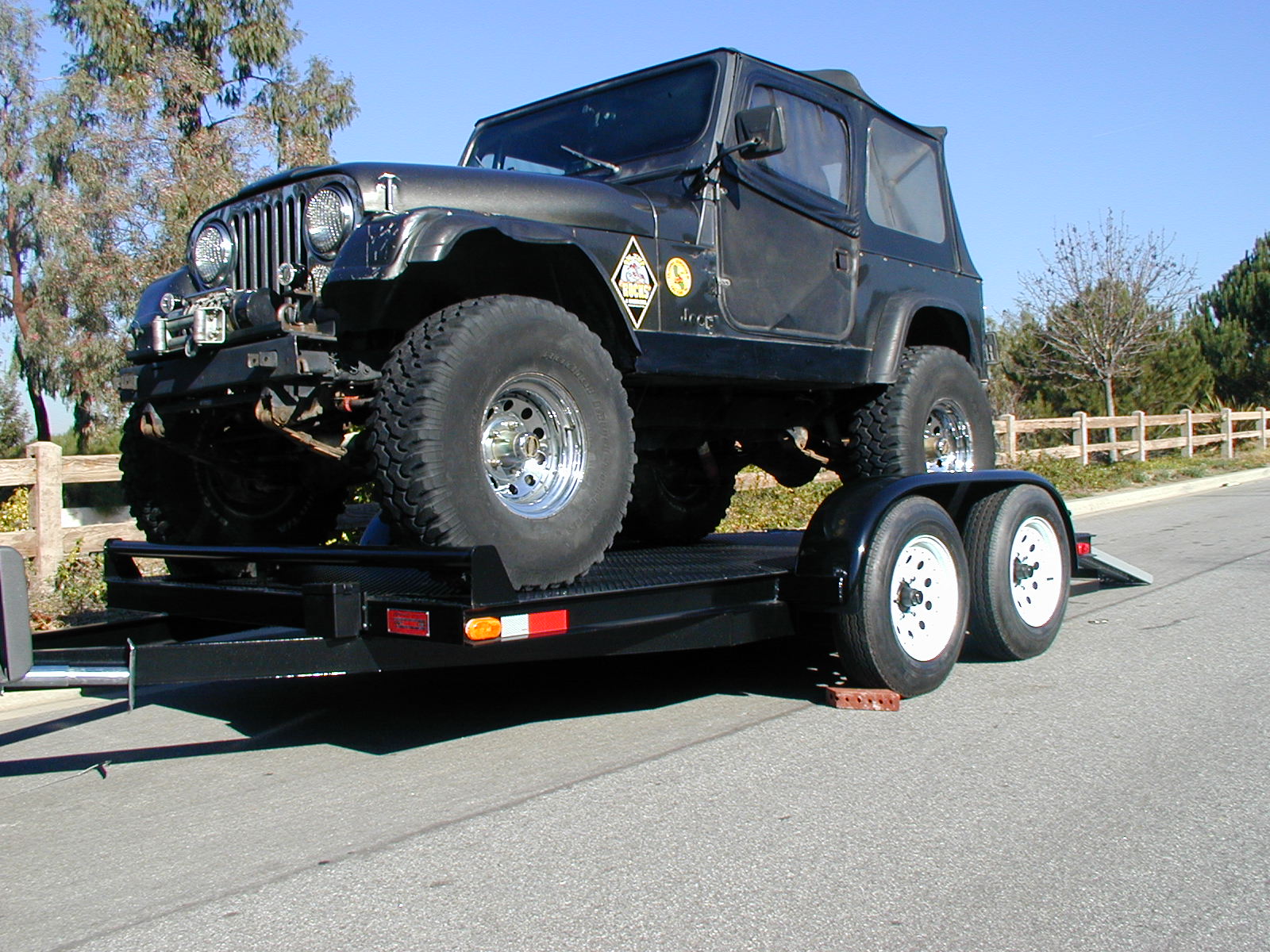 Jeep hauler trailer #3